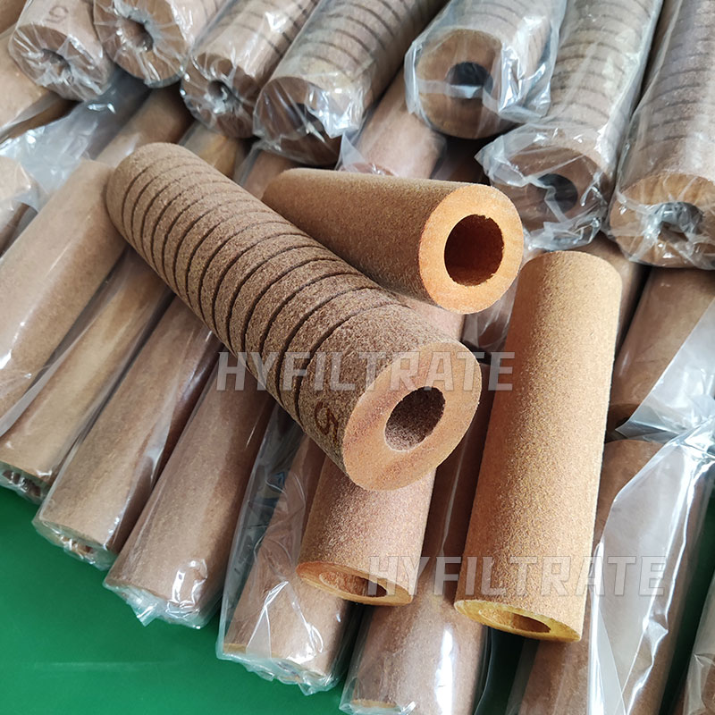 phenolic resin fiber filter element 25micron